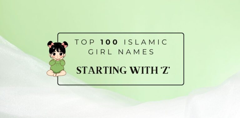 Top 100 Islamic Girl Names Starting With Z